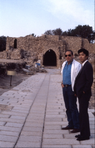 Caesarea visitors