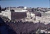Southern wall of Old City and Temple Mount