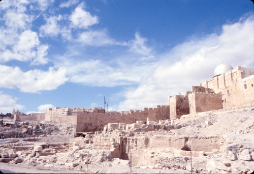 Southern wall of Jerusalem
