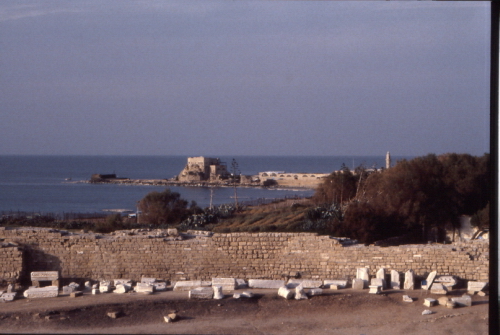 Caesarea shoreline